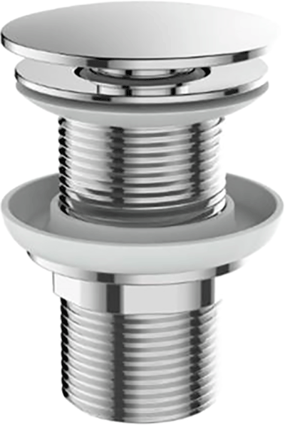 Донный клапан для раковины BelBagno BB-SC-CRM без перелива, хром