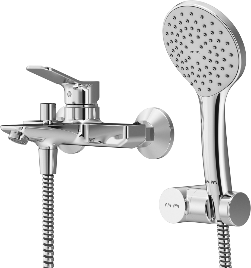 Смеситель для ванны с душем AM.PM X-Joy F85A15000
