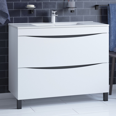 Тумба под раковину без столешницы IDDIS Cloud 100