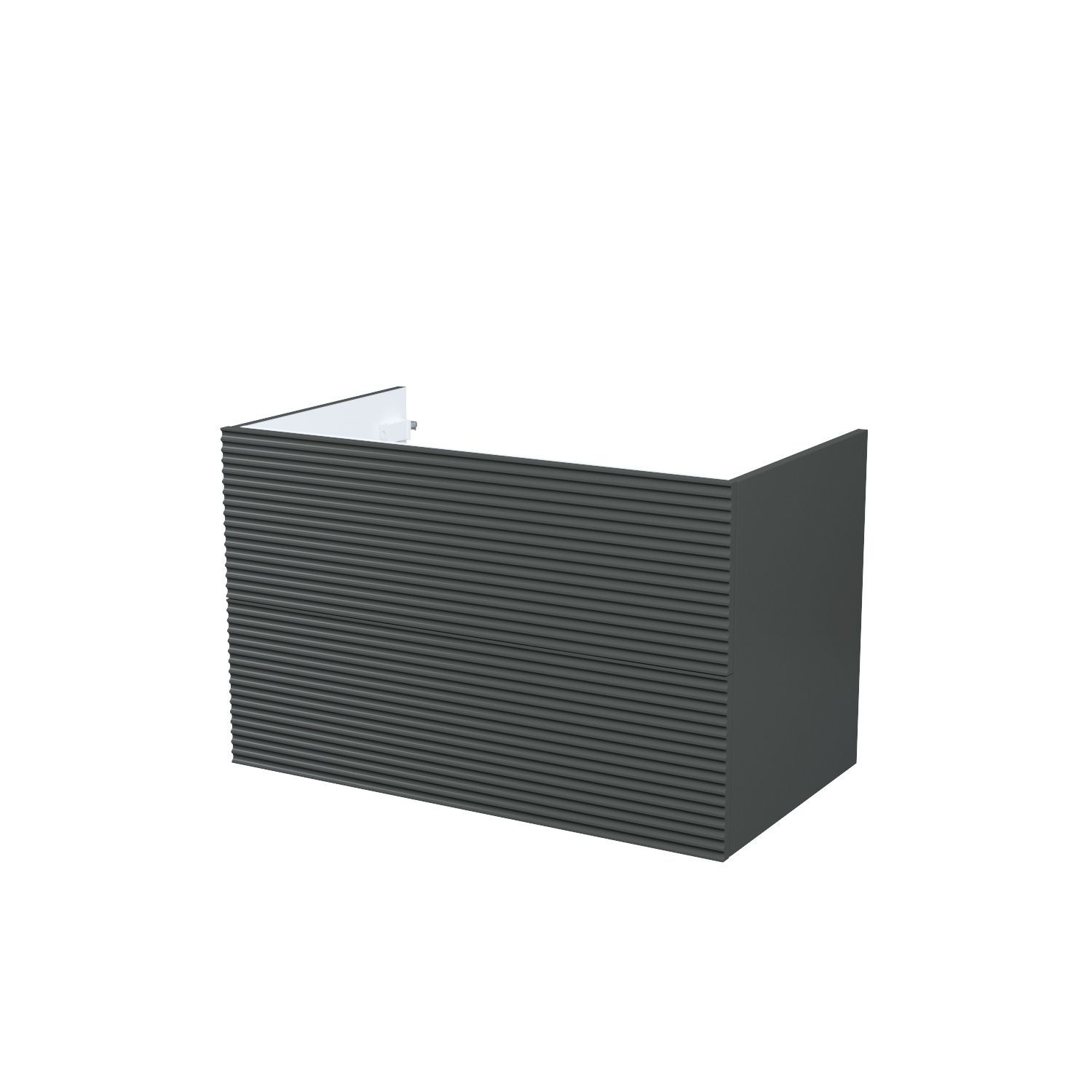 Тумба под раковину подвесная IDDIS, 80 см, темно-серый, Bild,  BIL80G0i95
