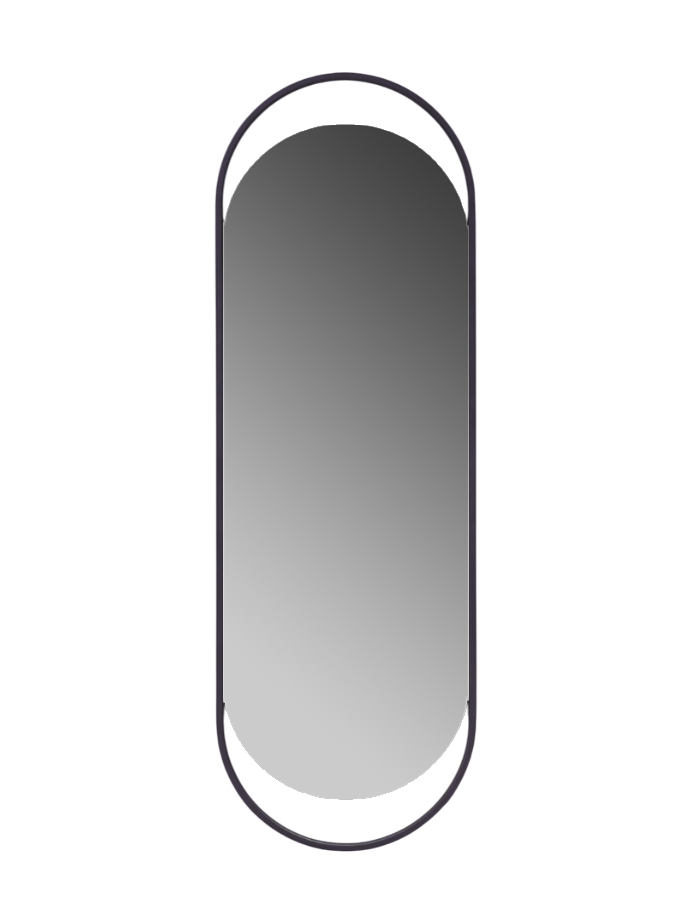 Зеркало Silver Mirrors Alba 50х150 см, графит