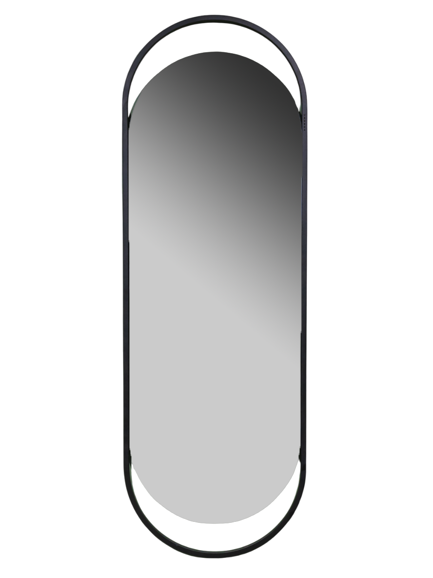 Зеркало Silver Mirrors Alba 50х150 см, черное