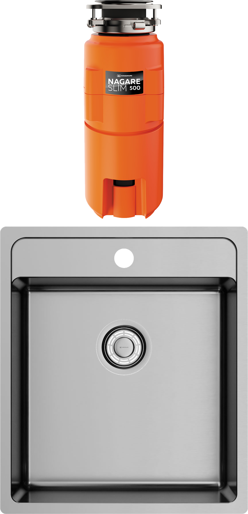 Комплект Мойка Omoikiri Daisen 4993179 + Измельчитель Nagare slim 4995061