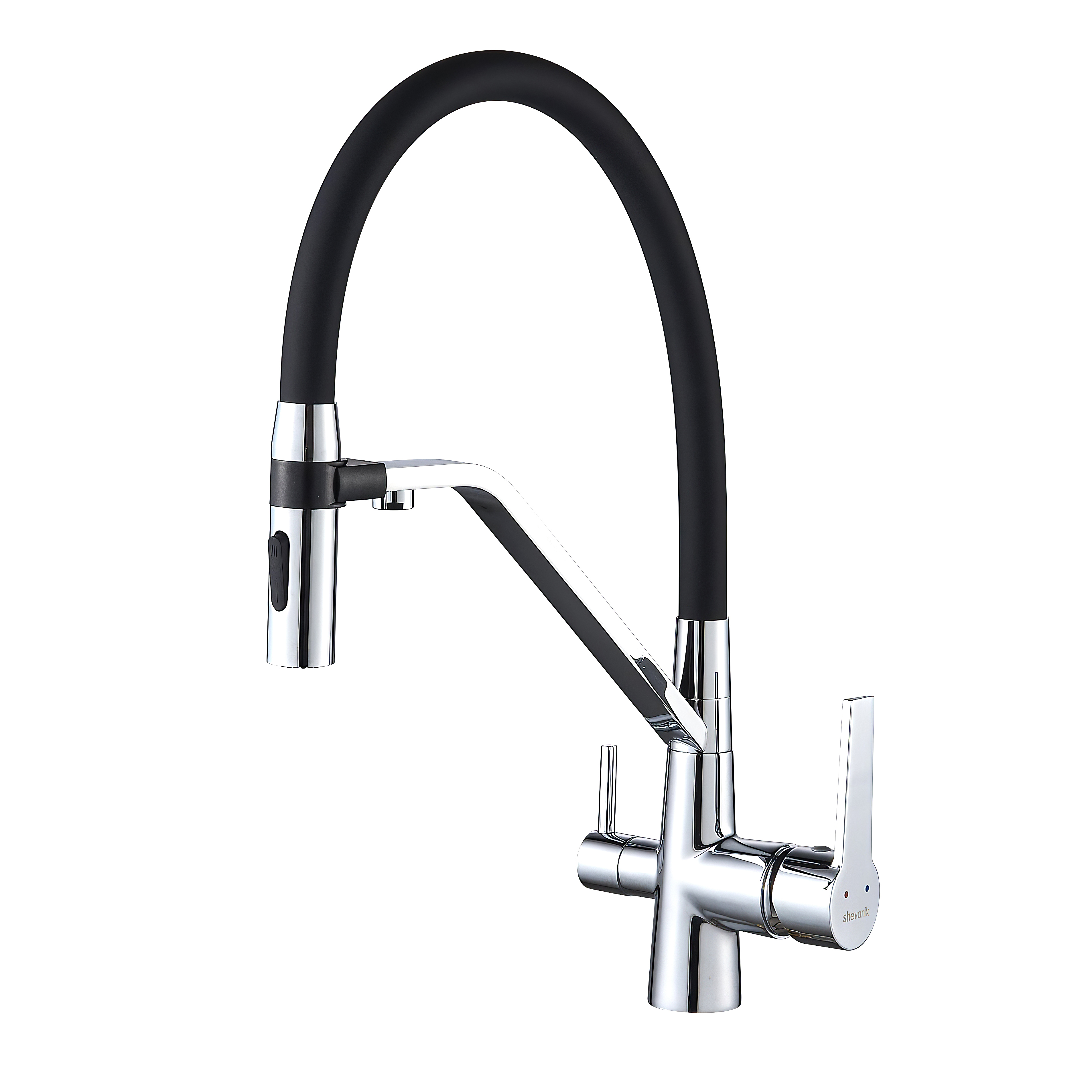 Смеситель для кухни Shevanik S278 хром