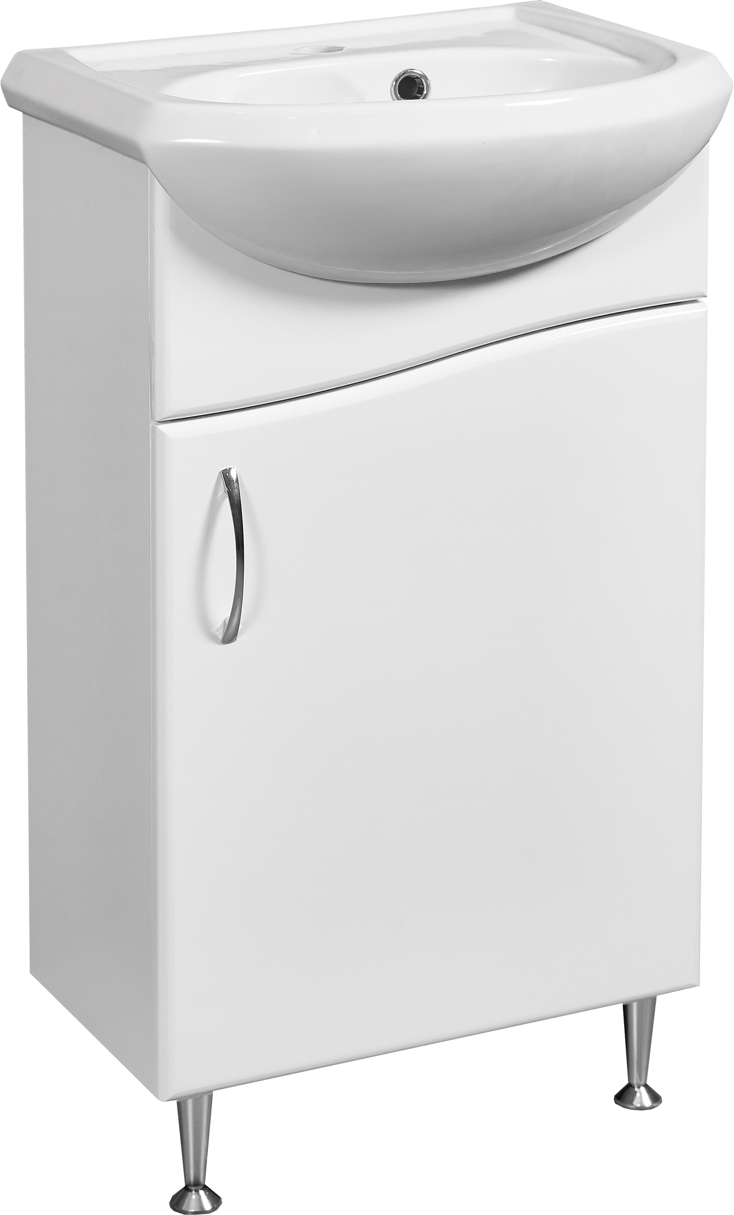 Тумба с раковиной Stella Polar Волна 45