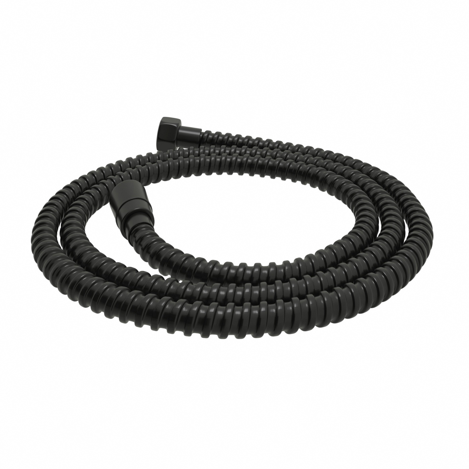 Душевой шланг Wasserkraft Abens 2000 A236 120 см, матовый черный