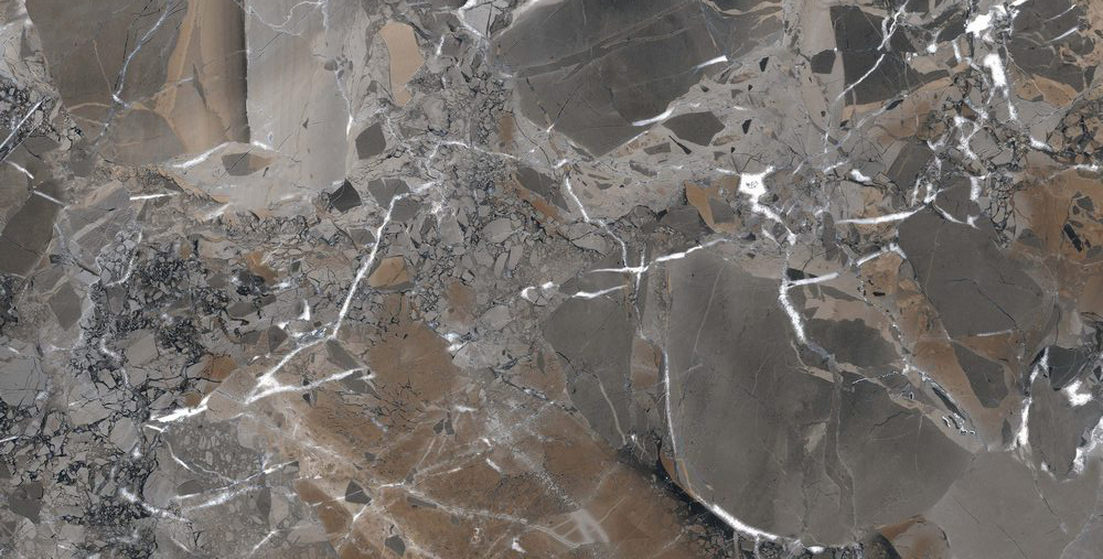 Керамогранит Global Tile Opera GT GT120606813MCR/32 120x60 серо-бежевый, карвинг