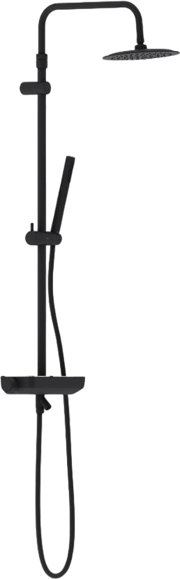 Душевая стойка Damixa Scandinavian Pure 936760300 черная матовая