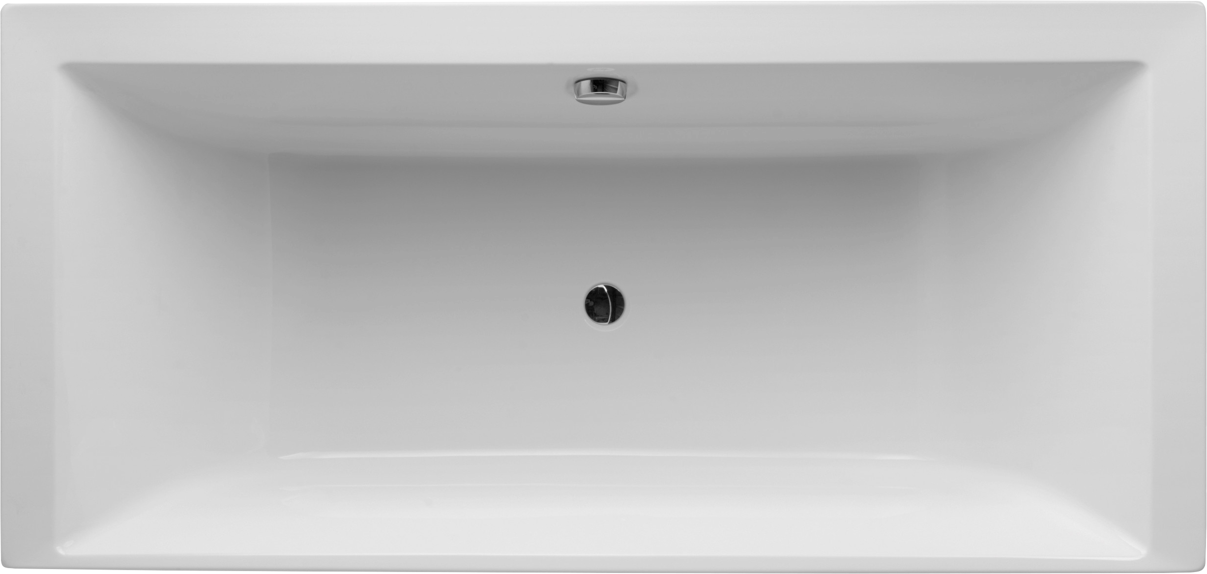 Акриловая ванна Jacob Delafon Evok 180x80 см, встраиваемая, белая, с каркасом