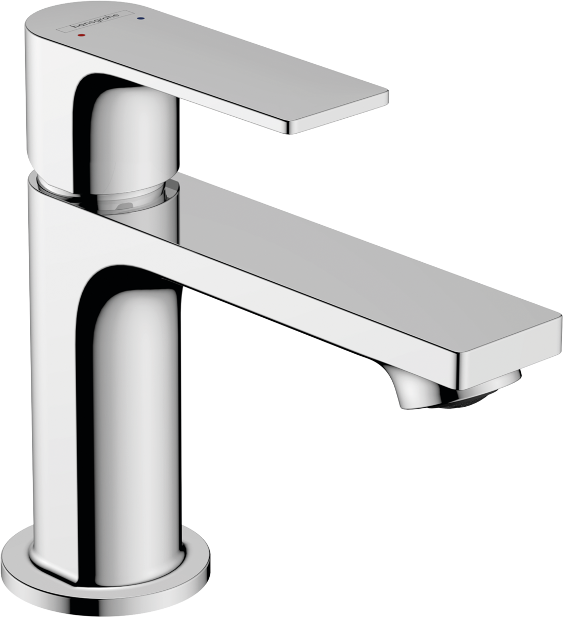 Смеситель для раковины Hansgrohe Rebris E 72550000 с донным клапаном, хром