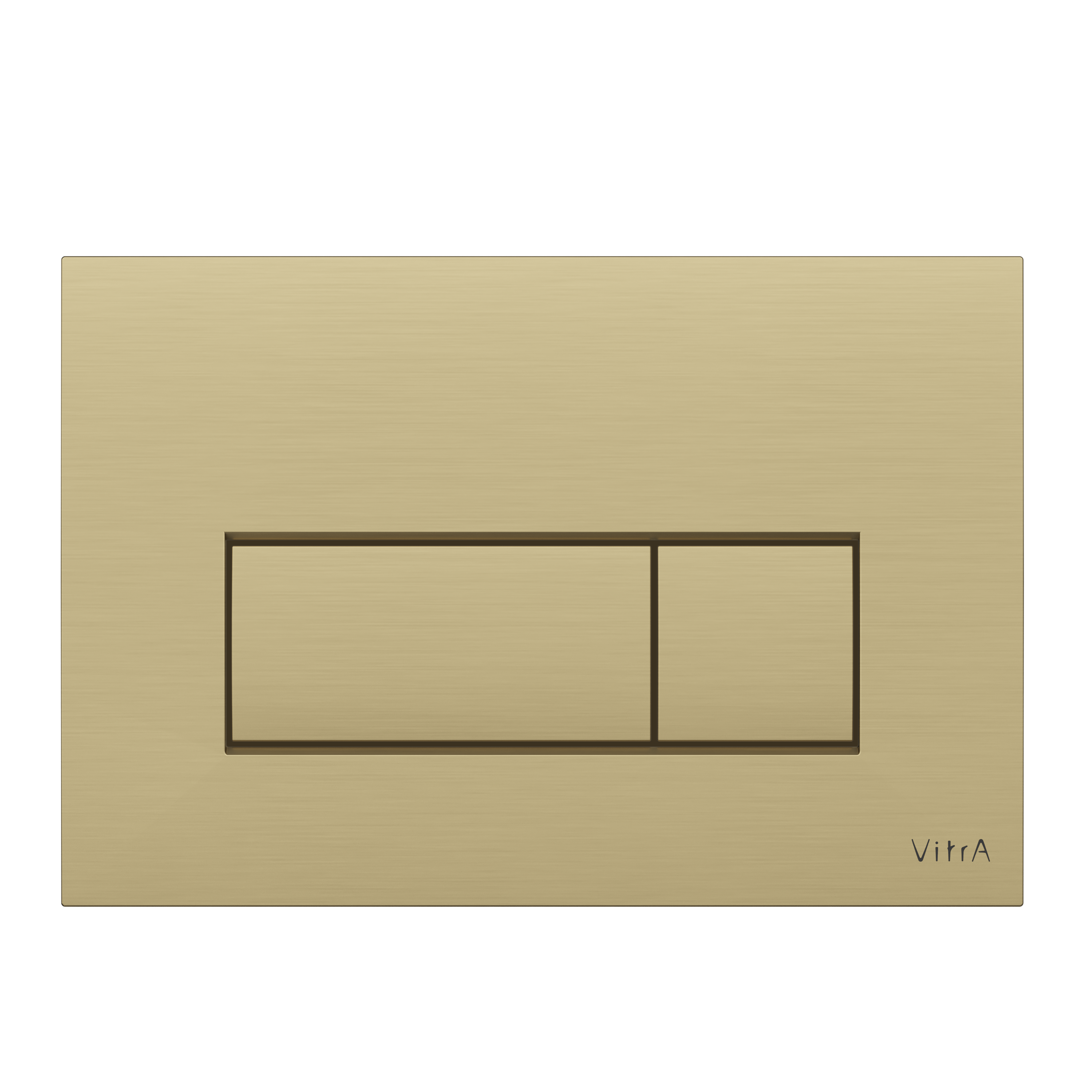 Кнопка смыва для унитаза VitrA Рут Скуэр (Root Square) 740-2325 пластик, цвет матовое золото