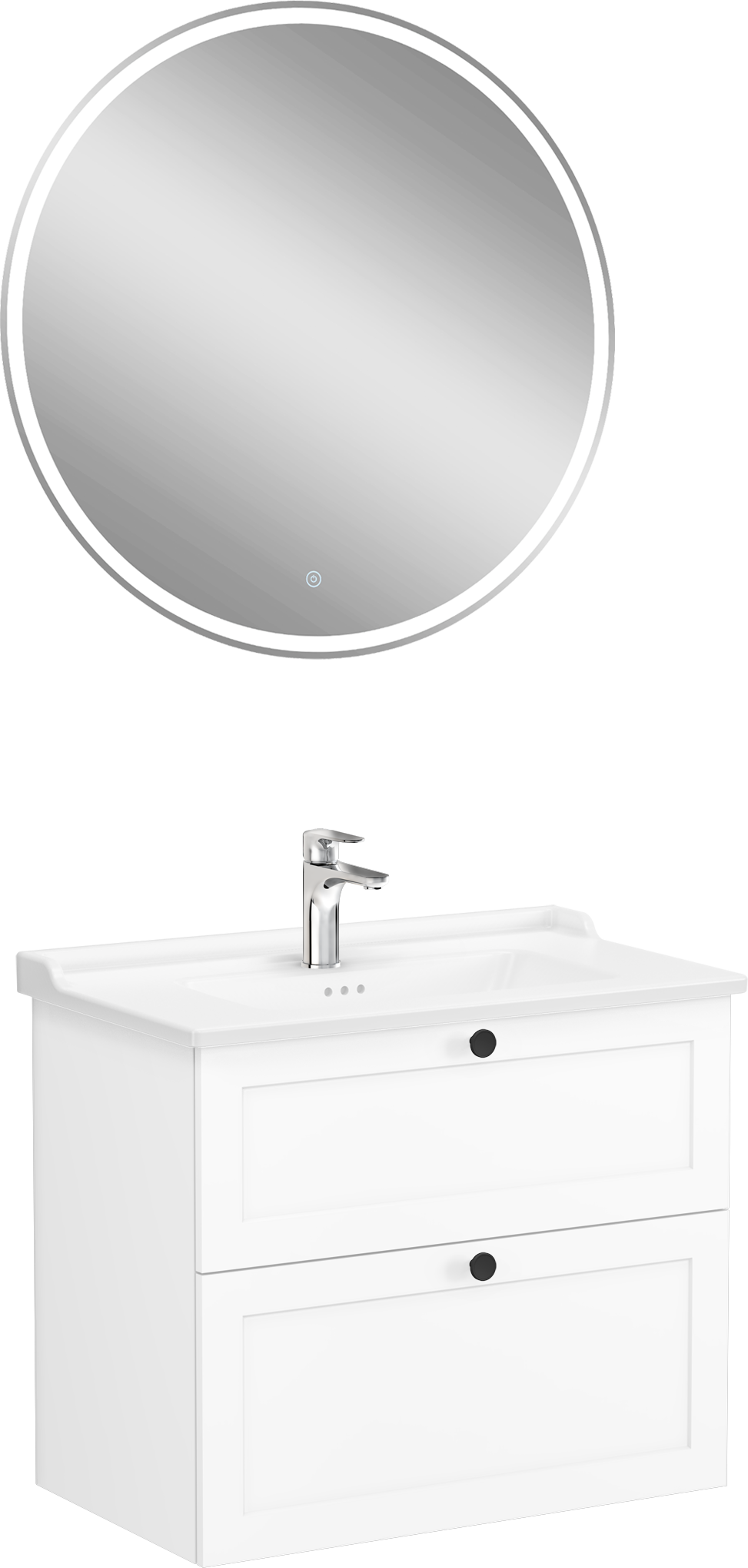 Мебель для ванной комнаты VitrA Root Classic 80 белая