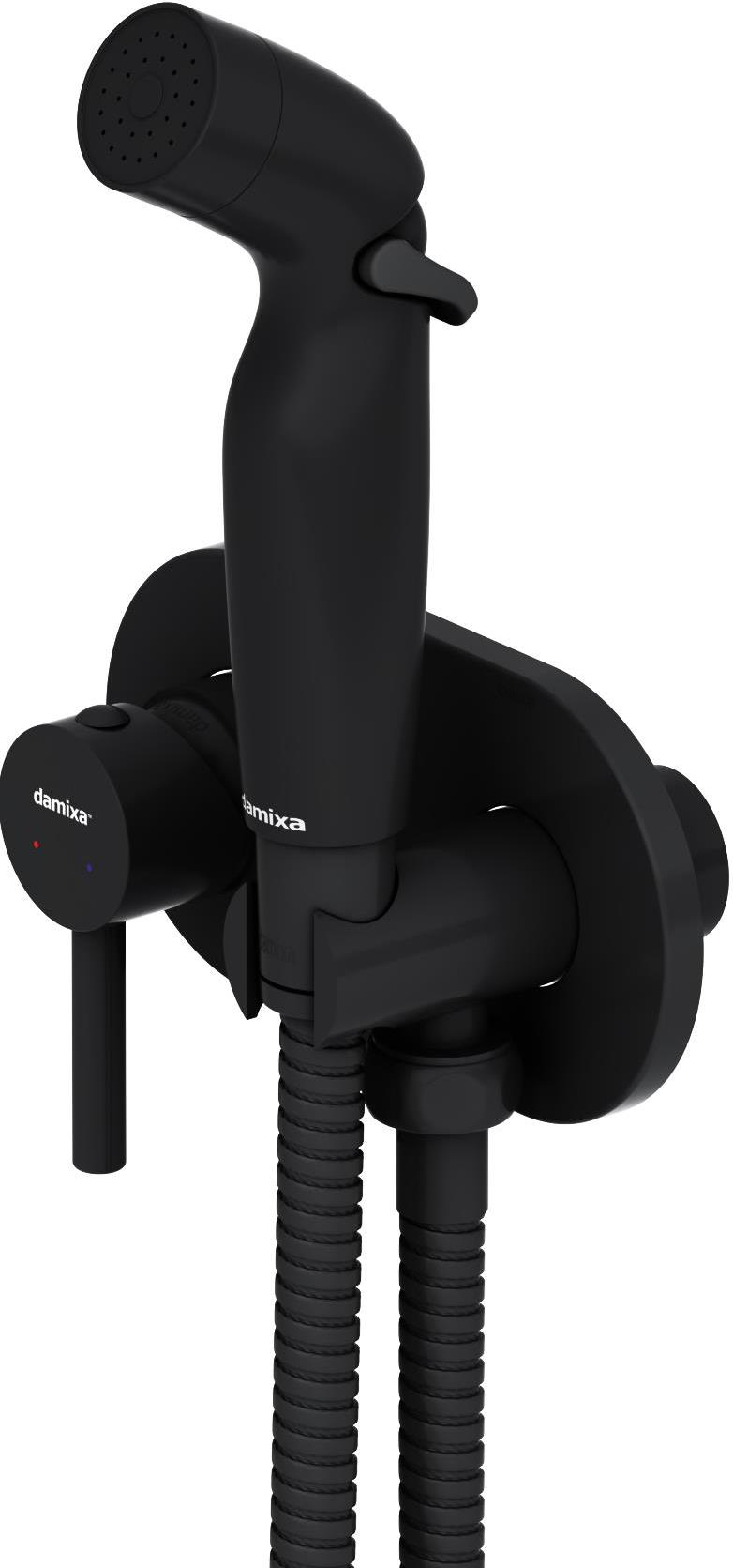 Гигиенический душ Damixa Option 212000300 со смесителем, С ВНУТРЕННЕЙ ЧАСТЬЮ