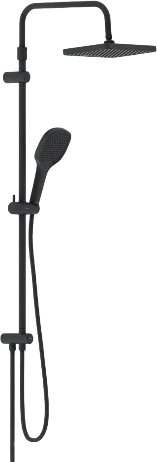 Душевая стойка Damixa Merkur 940000300 черная матовая