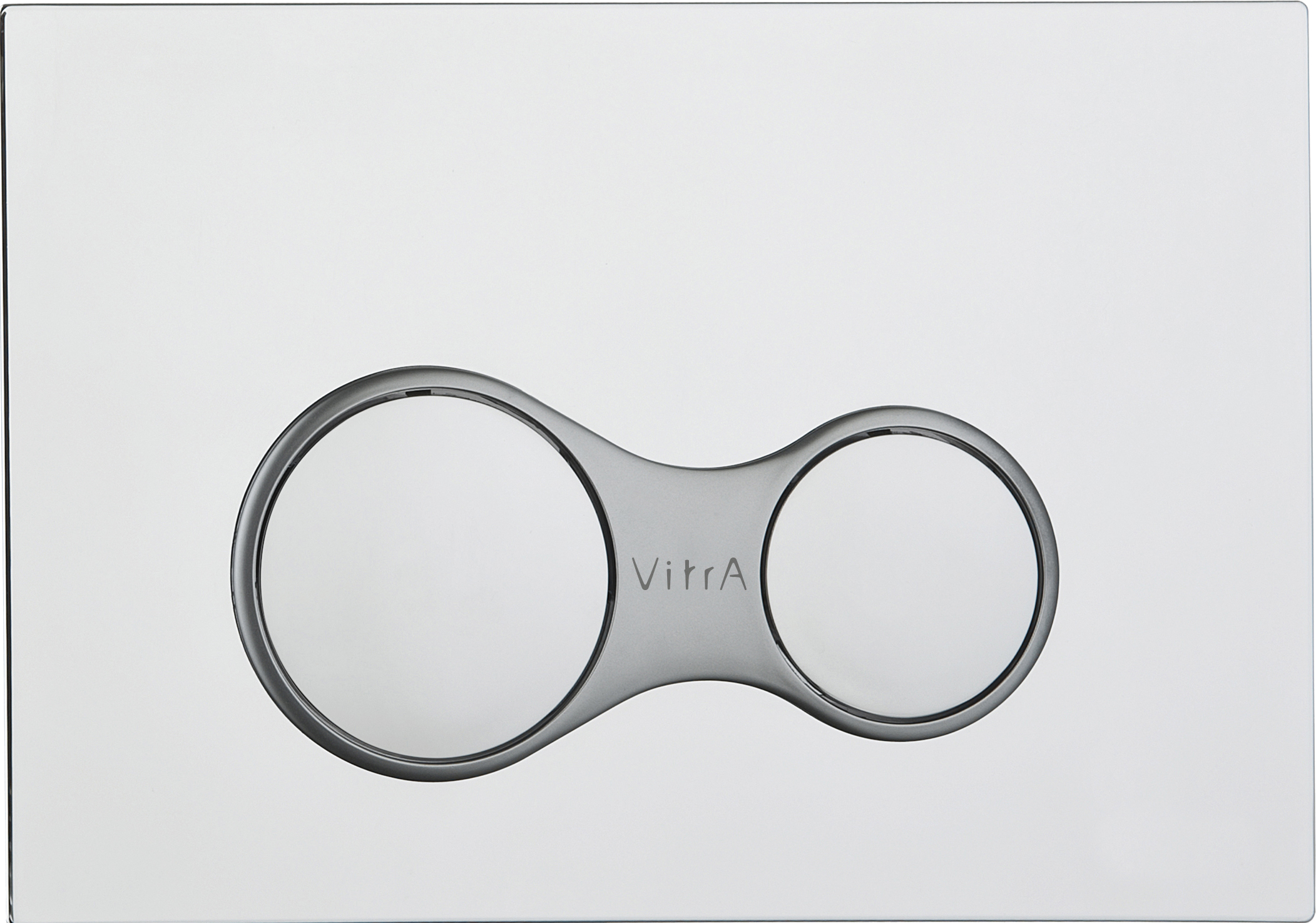 Кнопка смыва для унитаза VitrA Сириус (Sirius) 740-0480 пластик, цвет глянцевый хром