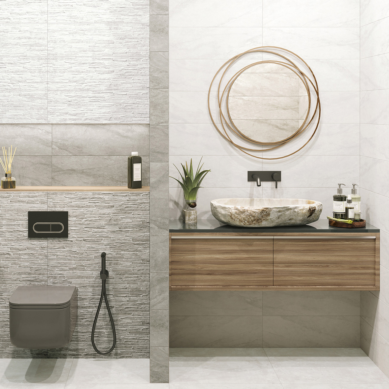 Коллекция плитки Alma Ceramica Rocko