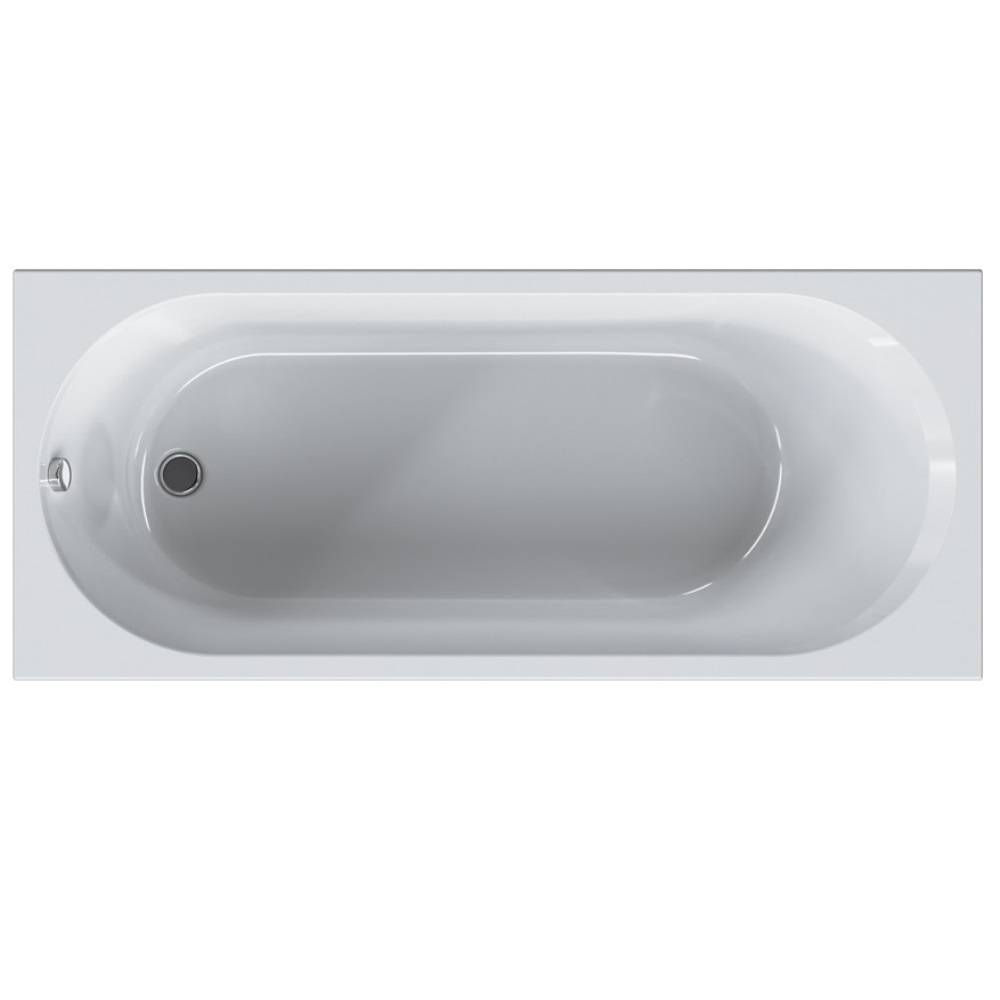 Акриловая ванна AM.PM X-Joy W94A-165-070W-A без опоры 165x70 см, пристенная, белая