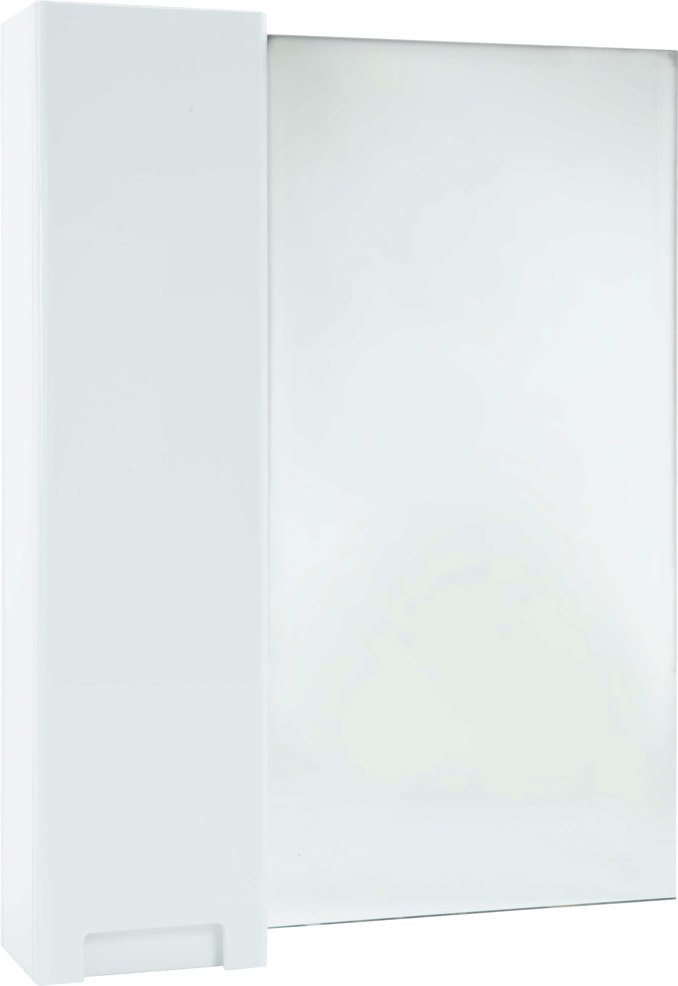Зеркало Bellezza Пегас 80 L белое