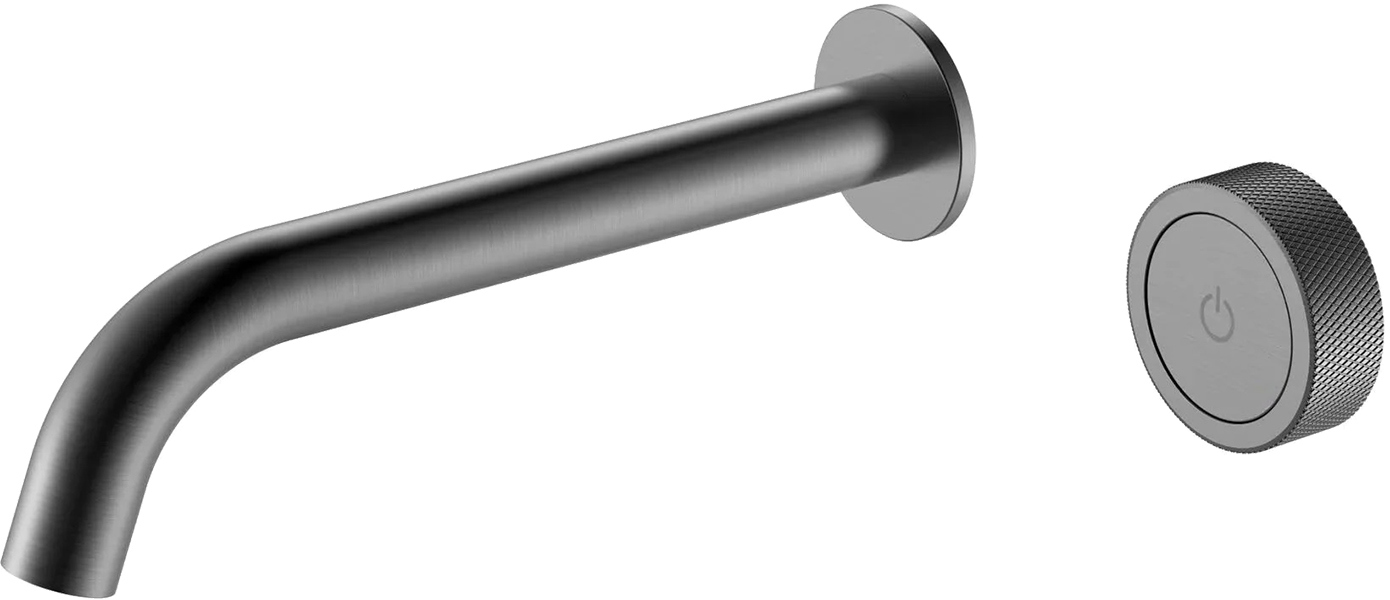Смеситель для раковины Boheme Tech 158/2-GM С ВНУТРЕННЕЙ ЧАСТЬЮ, gun metal