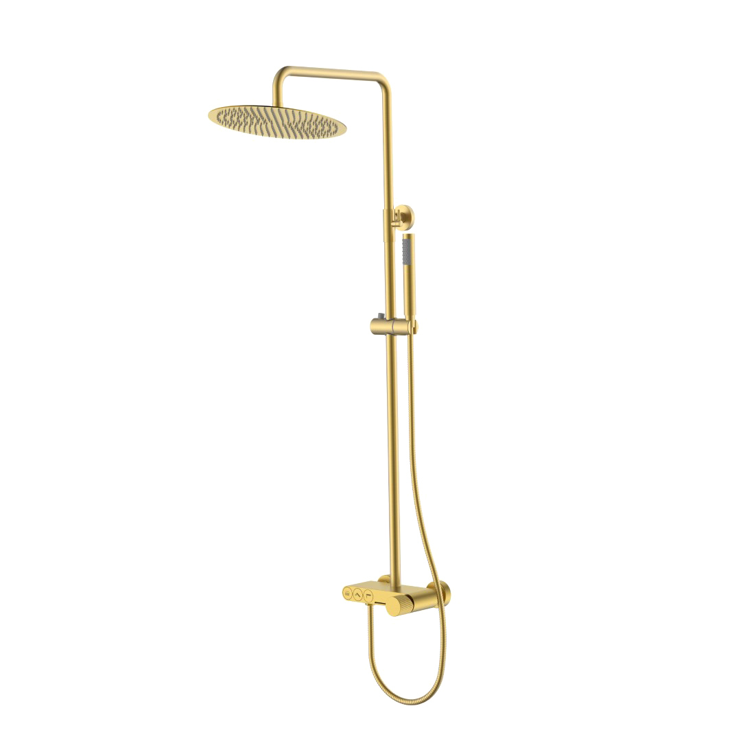 Душевая стойка Boheme Stick 128-MG.3 matt gold