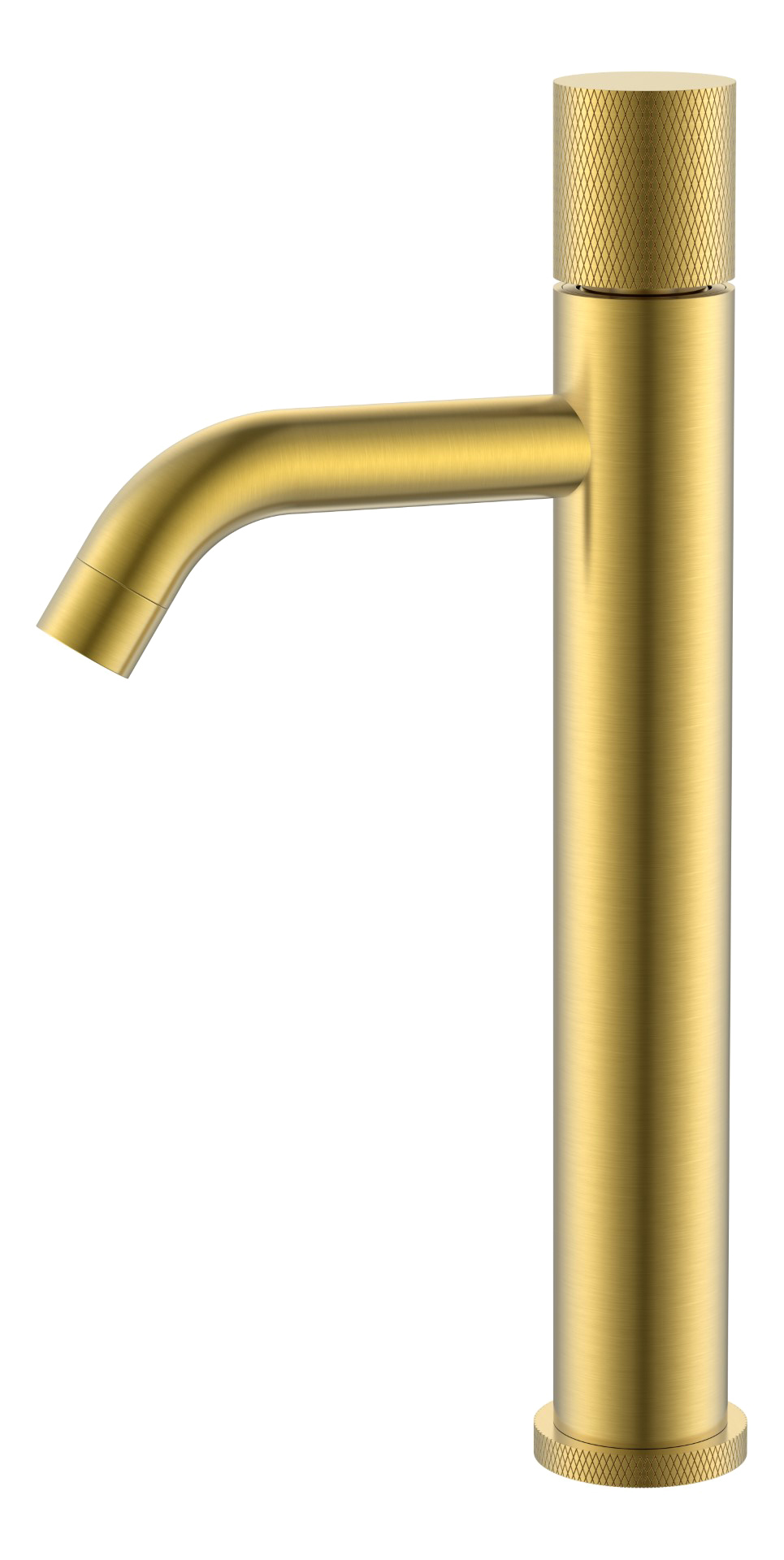 Смеситель для раковины Boheme Stick 122-MG.2 mat gold ручка touch