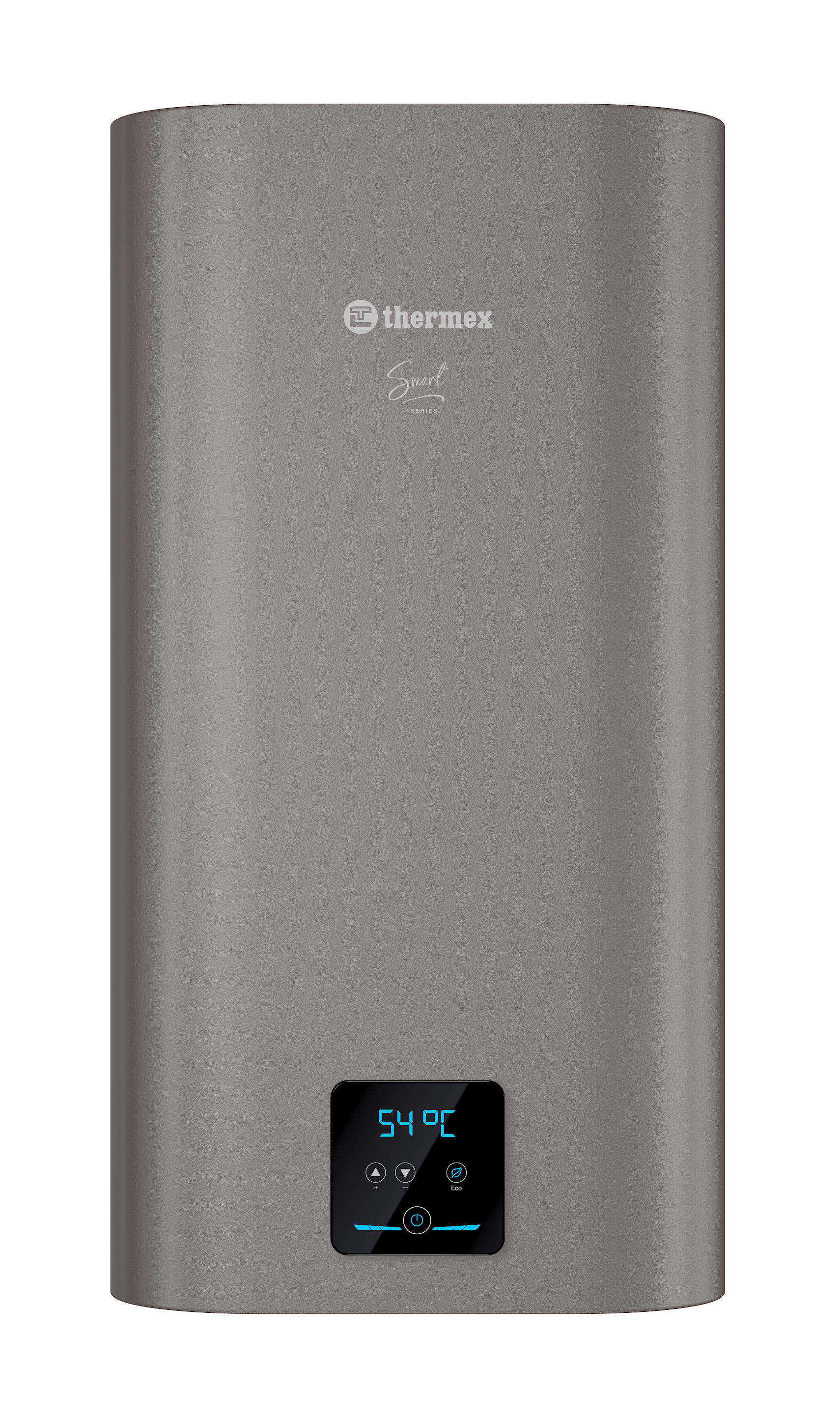 Накопительный водонагреватель Thermex Smart 50 V электрический, 50 л, настенный, вертикальный, сухой ТЭН, серый