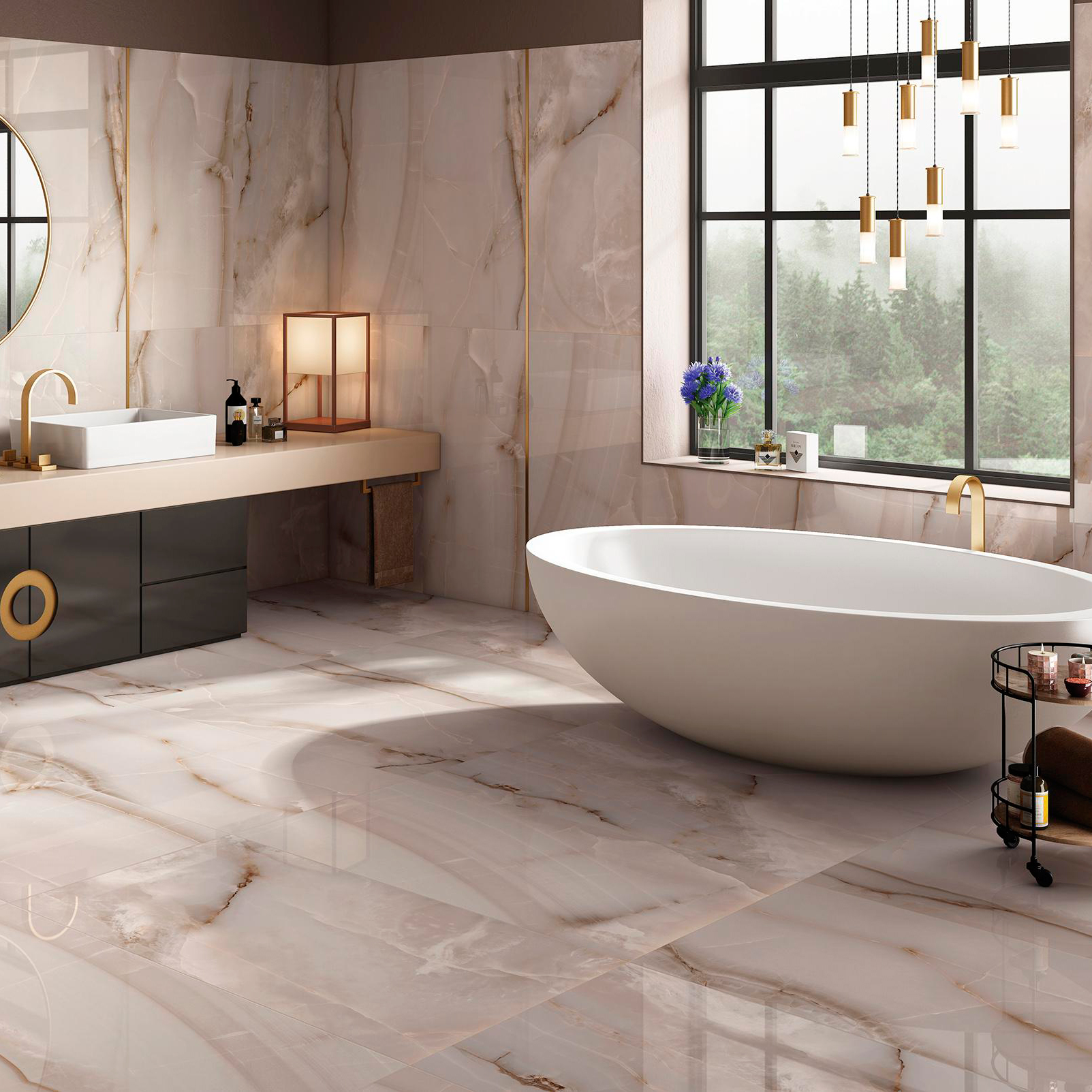 Коллекция плитки Laparet Onyx Smoke