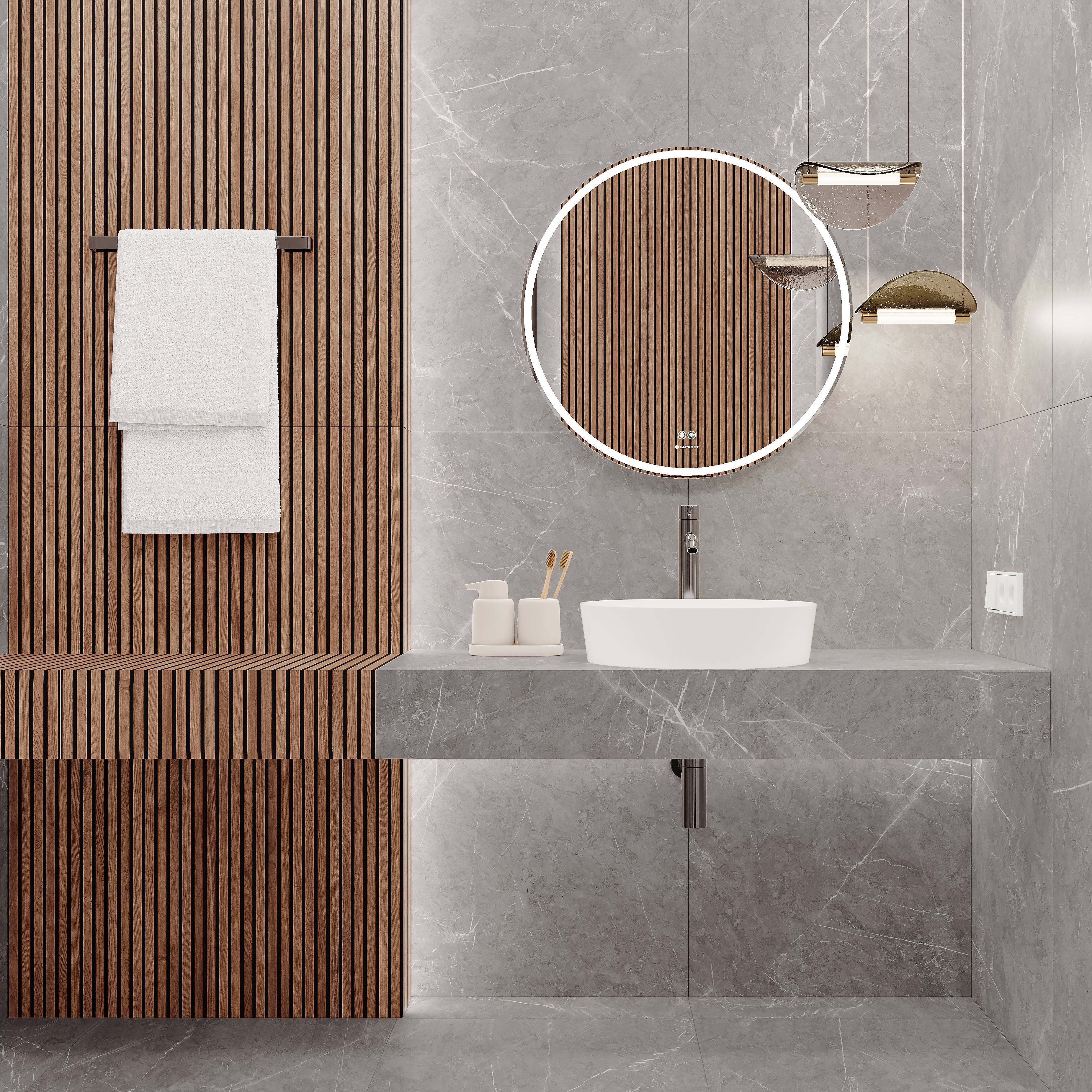 Коллекция плитки Laparet Pietra Grey