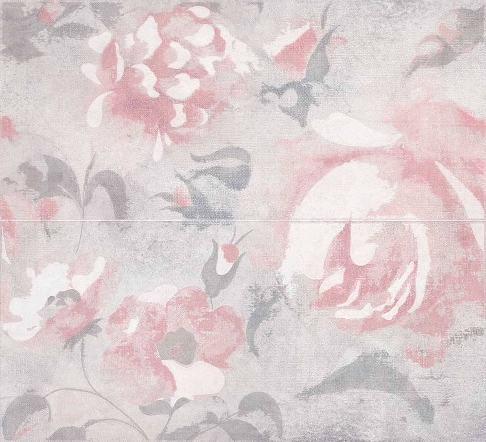 Панно Cersanit Нави (Navi) Pink Flower матовое
