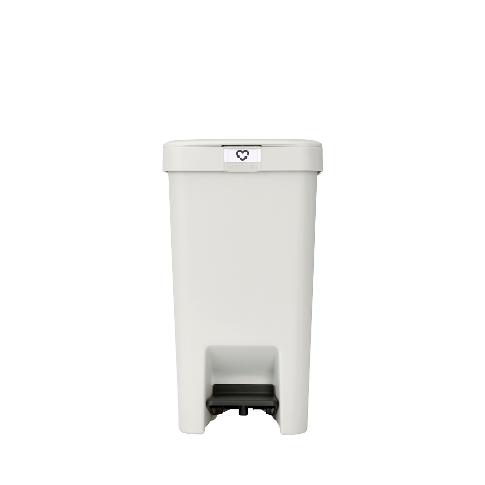 Мусорное ведро Brabantia StepUp 800221 16 л, для кухни, светло-серое
