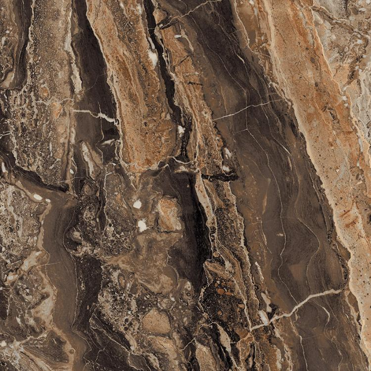 Керамогранит Primavera Richter Brown High Glossy 60x60 полированный