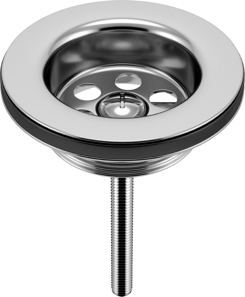 Выпуск для раковины Wellsee Drainage System 182145000 без перелива, хром